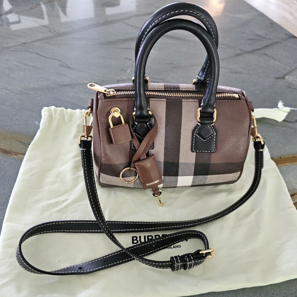 Burberry Check mini bowling - Picture 2 of 16